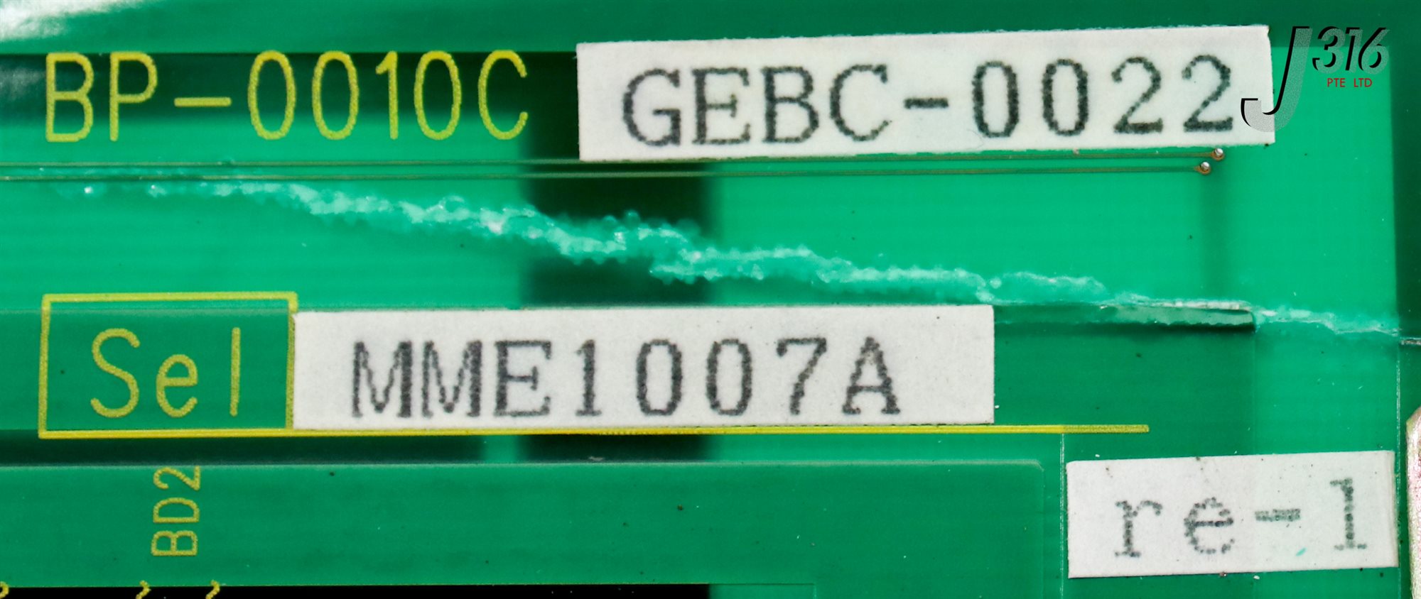 23309 SEL PCB ASSY, BAKE BD SLAVE, BP-0010C W/ PCB DS-UW-C (PARTS